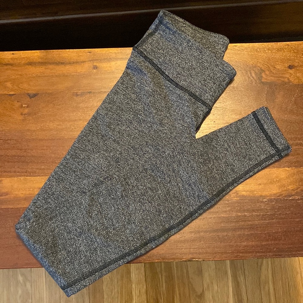 lululemon athletica Gray Heather High-Rise Leggings